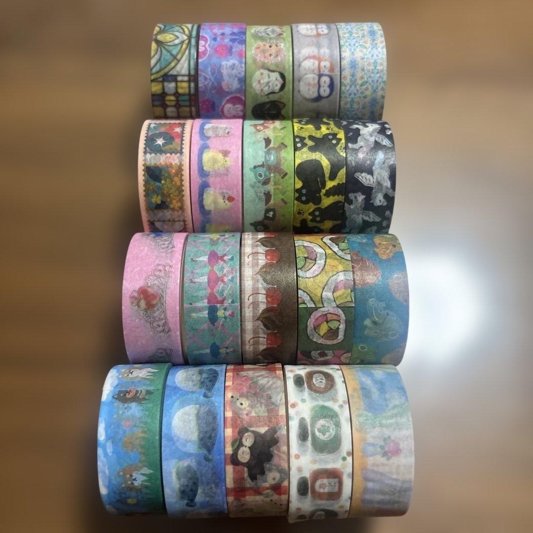 マスキングテープ くまざわ　冬の新作