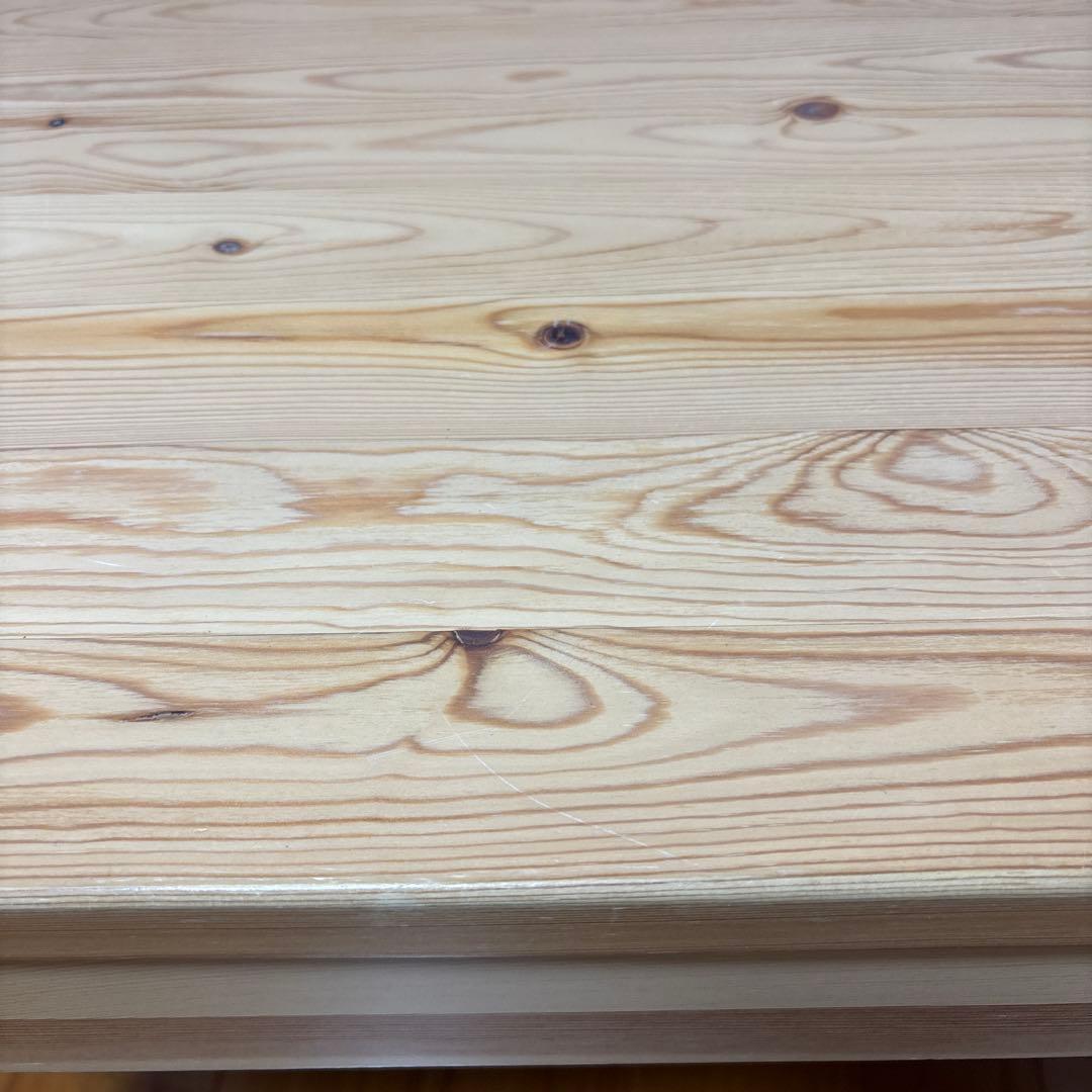 無印良品　パイン材デスク　幅８６ｃｍ