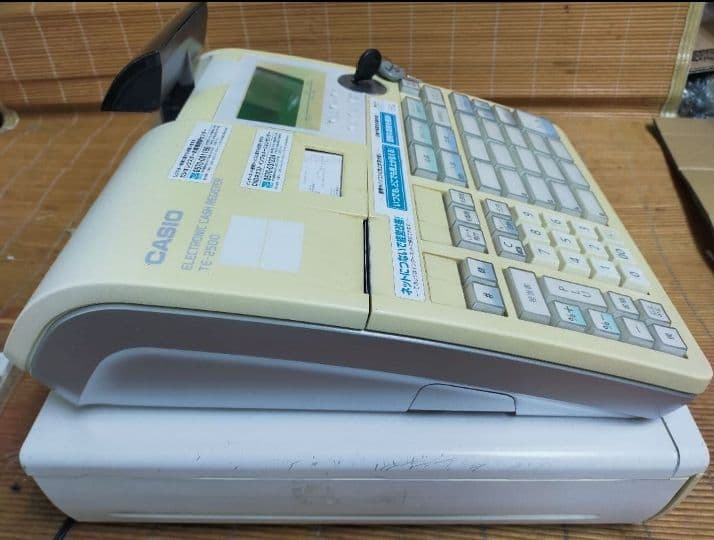 カシオレジスター　TE-2500　フル設定無料　訳あり価格　456780