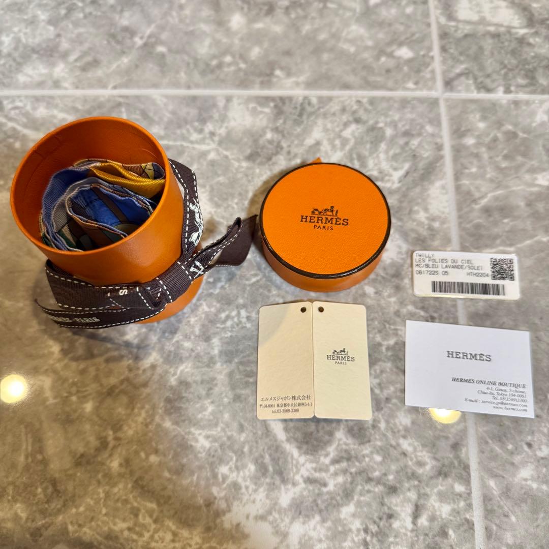 Hermès エルメス ツイリー 大空の狂気