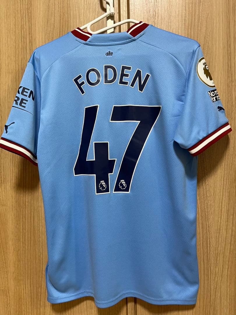 フォーデン Foden #47 ユニフォーム Mサイズ マンチェスターシティ