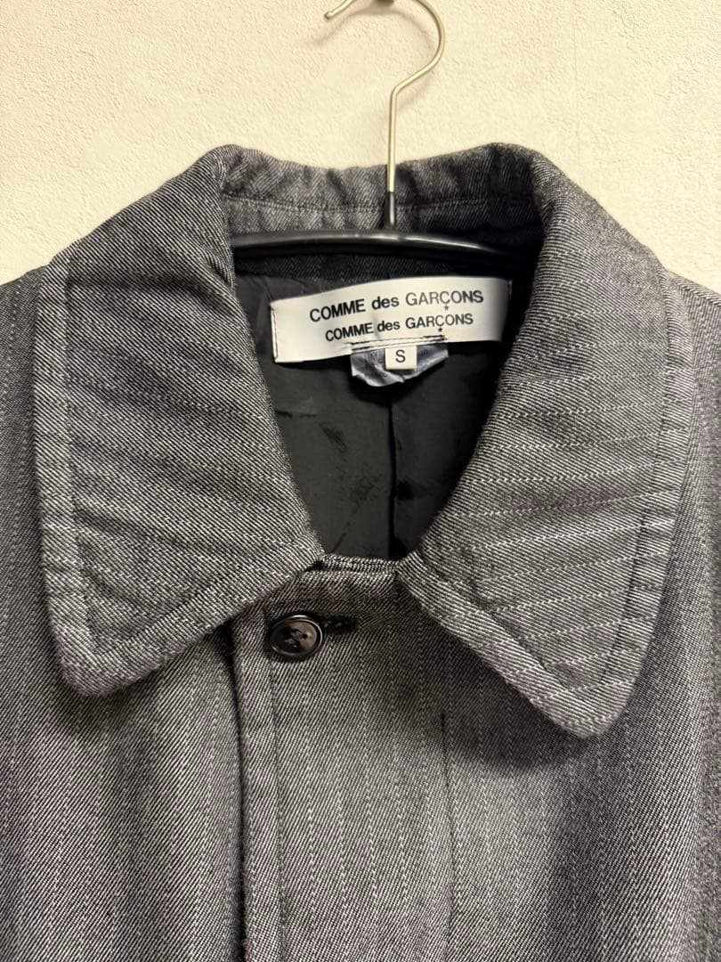 K*A様 コムデギャルソンコムデギャルソン コムコム　ロングコート S グレー