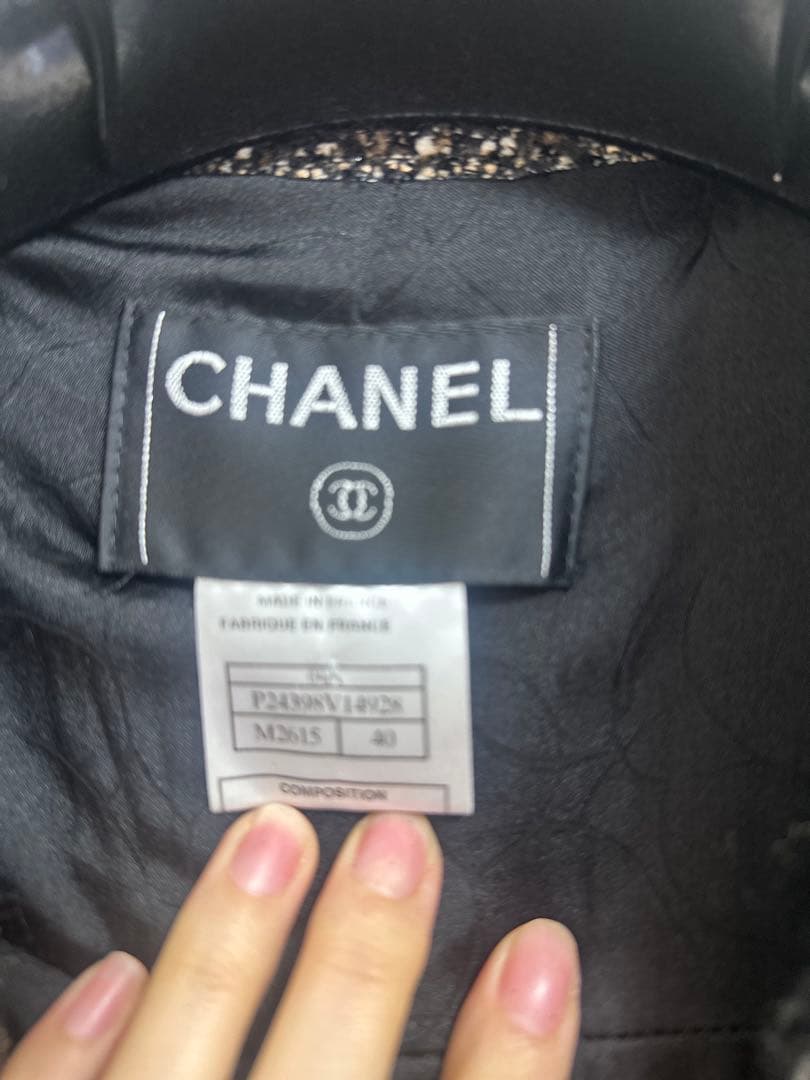 CHANEL シャネル　テーラード　ツイード40