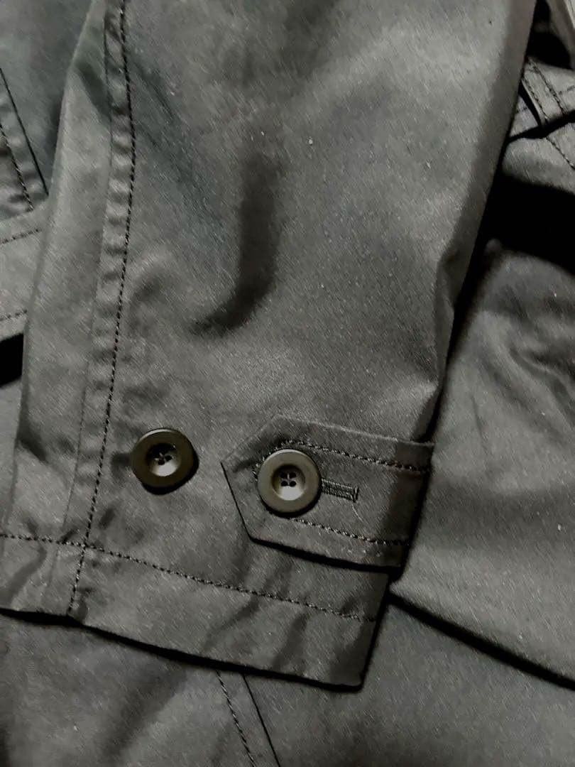 美品　COACH　コーチ　トレンチコート　メンズ　Lサイズ　ブラック