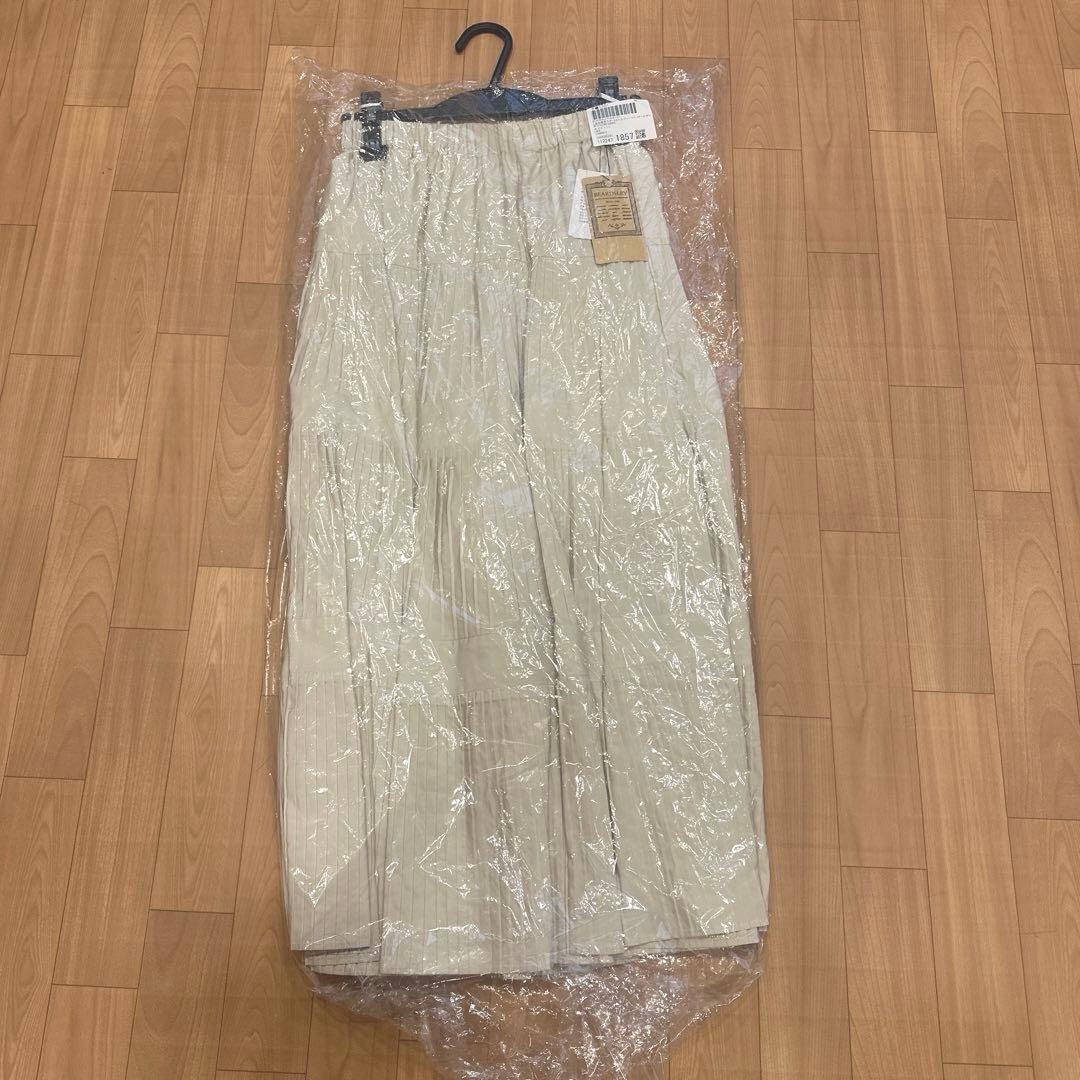 新品　BEARDSLEY ヘムプリーツティアードギャザースカート