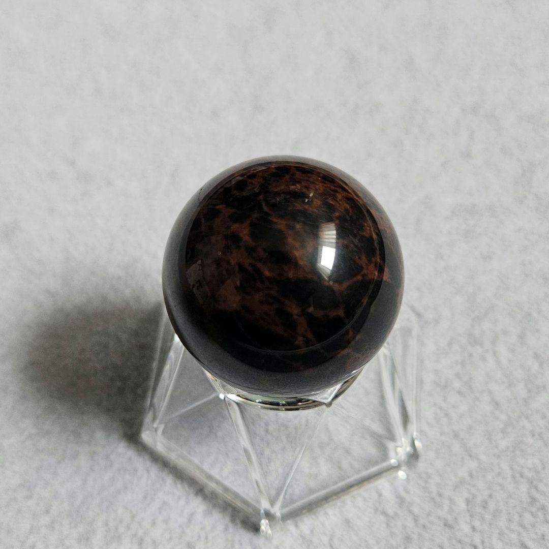 十勝石 オブシディアン 27.9mm スフィア 北海道産