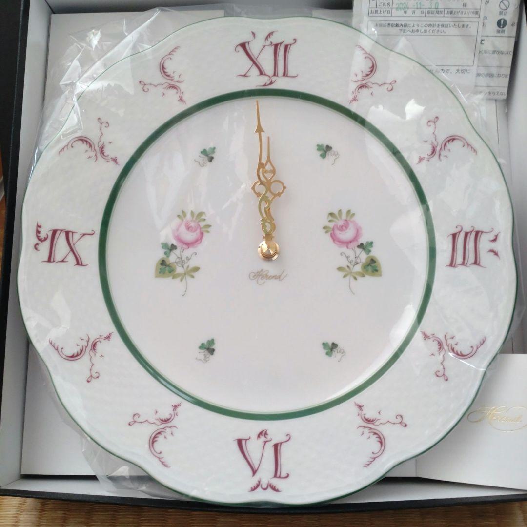 ヘレンド　(ウィーンの薔薇)ウォールクロック