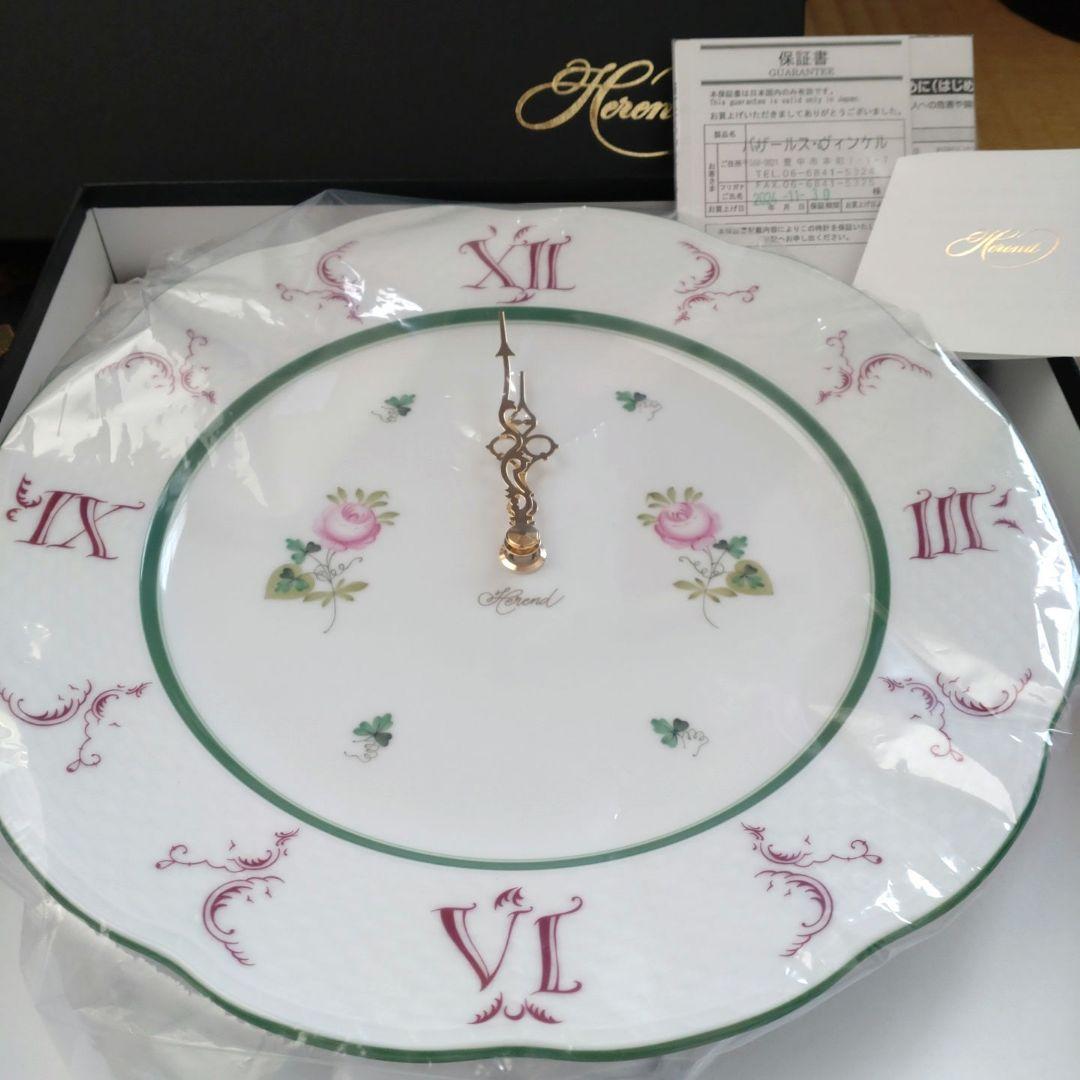 ヘレンド　(ウィーンの薔薇)ウォールクロック