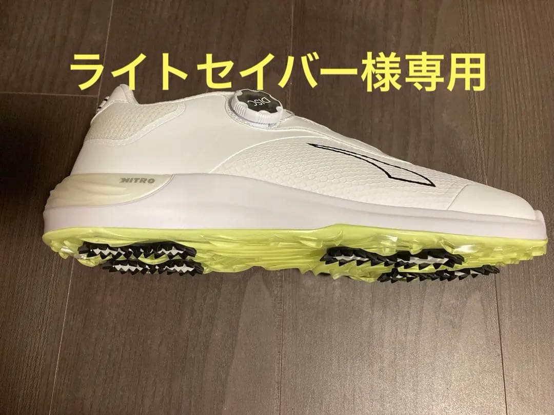 PUMA GOLF パワーアセンド ニトロ ディスク スパイクレスシューズ