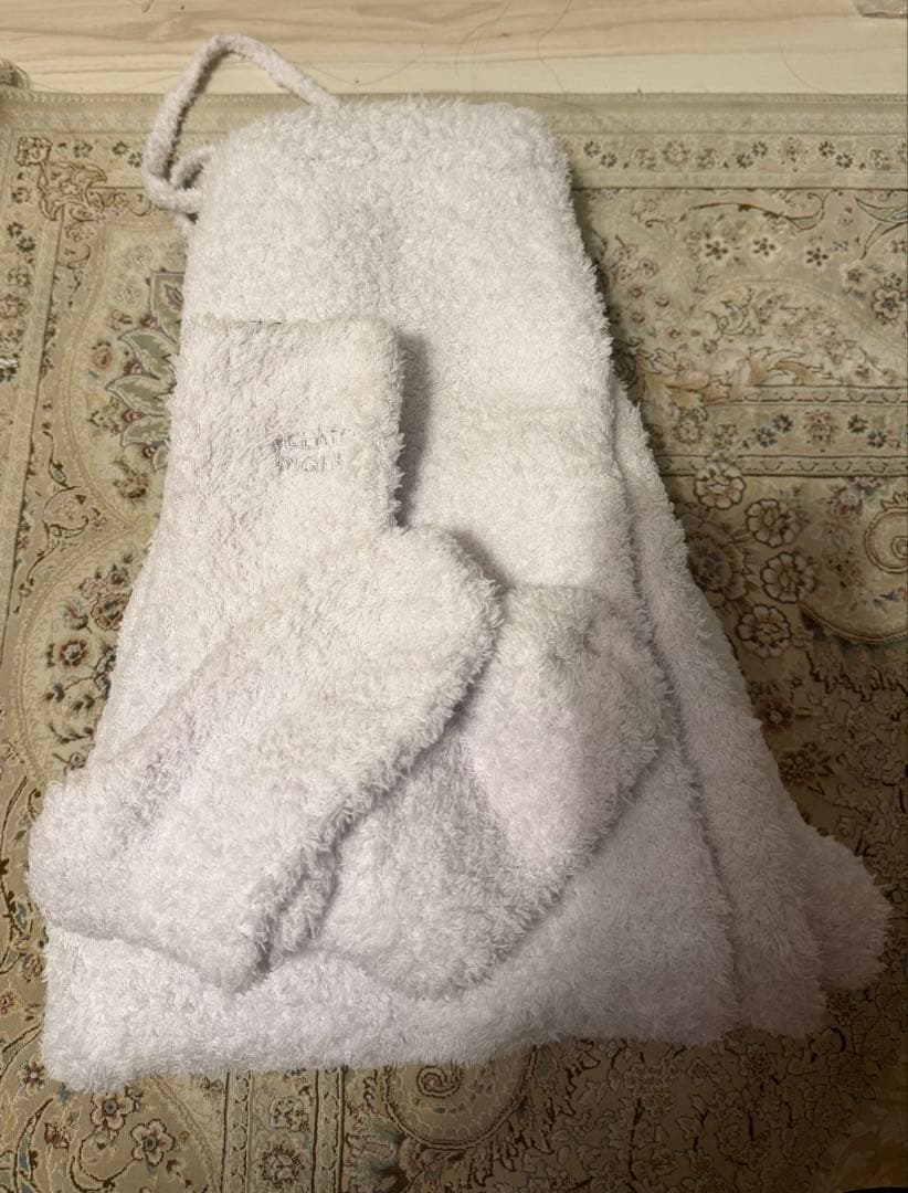 ☆GELATO PIQUE モコモコズボン＆靴下。ユニコーン柄ルームウェアセット