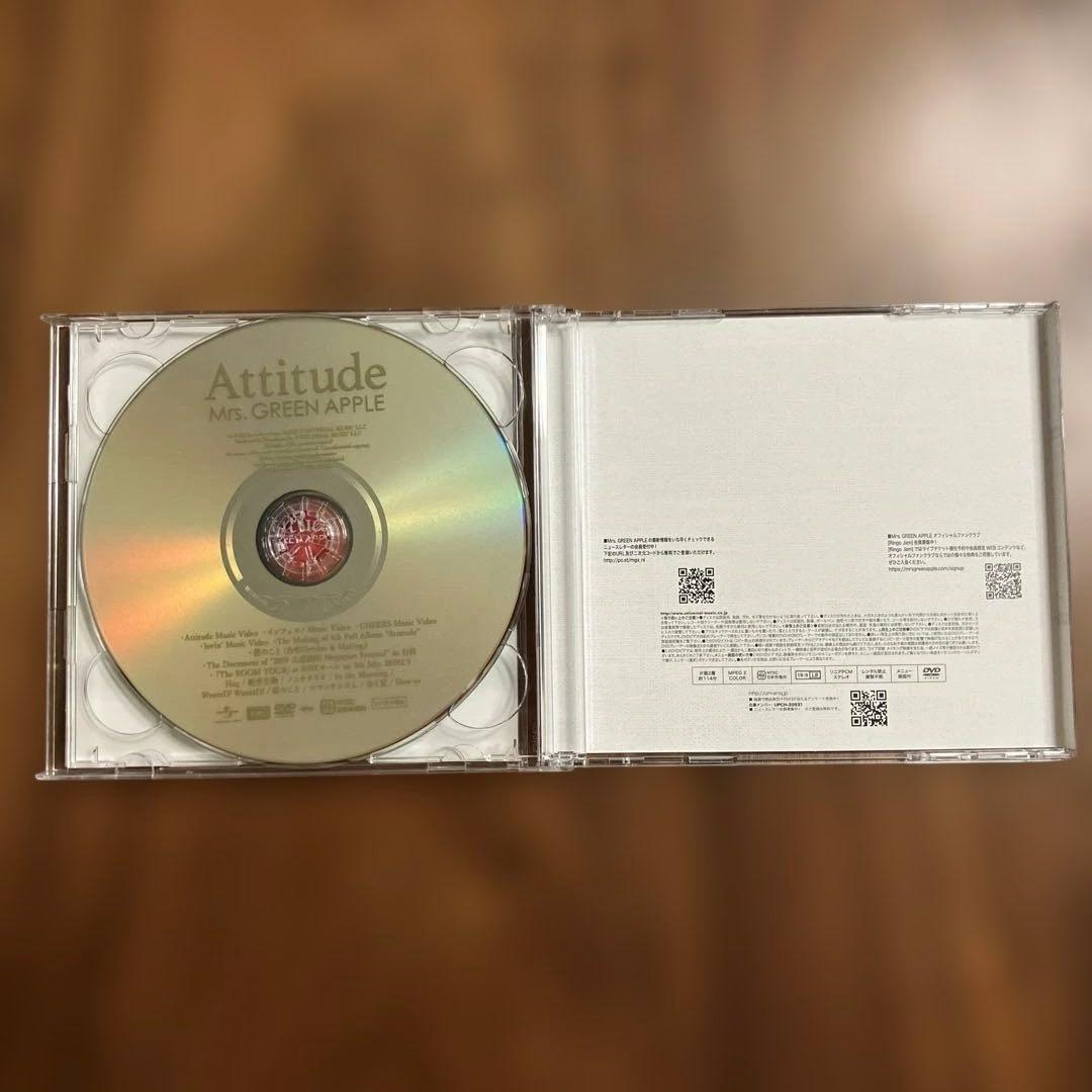 Mrs. GREEN APPLE Attitude 初回限定版(CD&DVD)