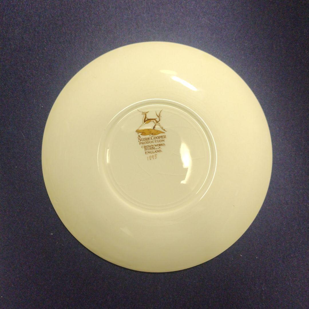 ほぼ未使用、スージークーパー「パトリシアローズ」直径20cmプレート、4枚セット