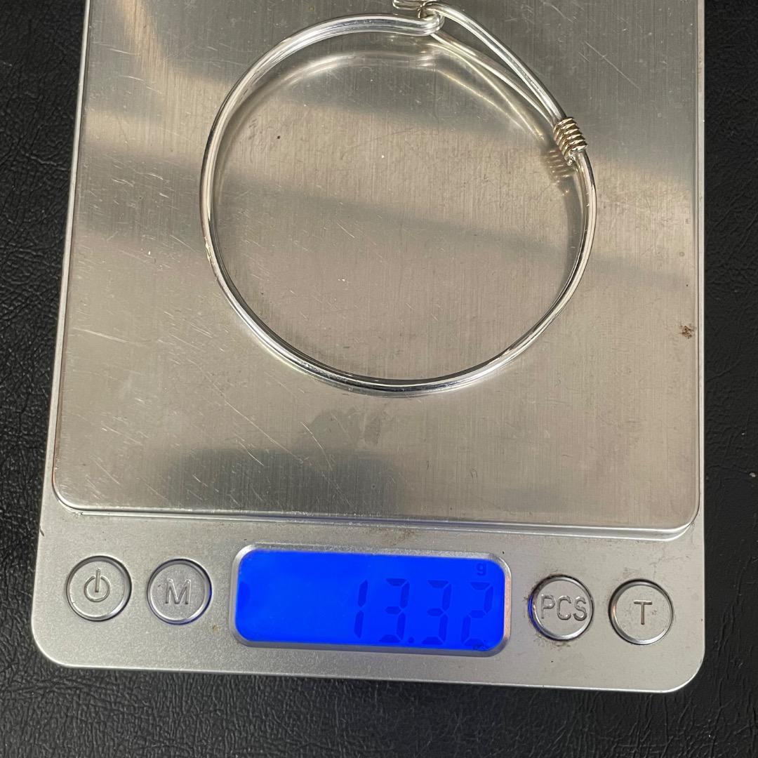 美品・希少✨Tiffany ヴィンテージ 925×14K バングルユニセックス