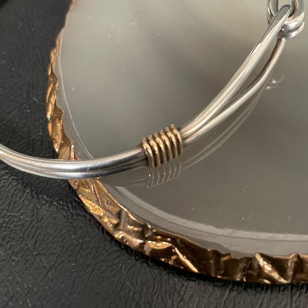 美品・希少✨Tiffany ヴィンテージ 925×14K バングルユニセックス