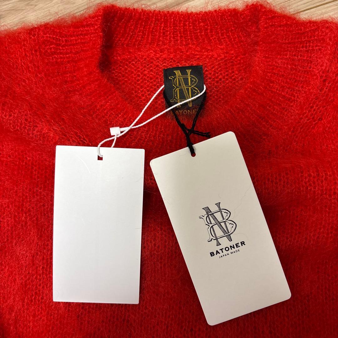 BATONER モヘヤニットセーター 新品未使用タグ付き