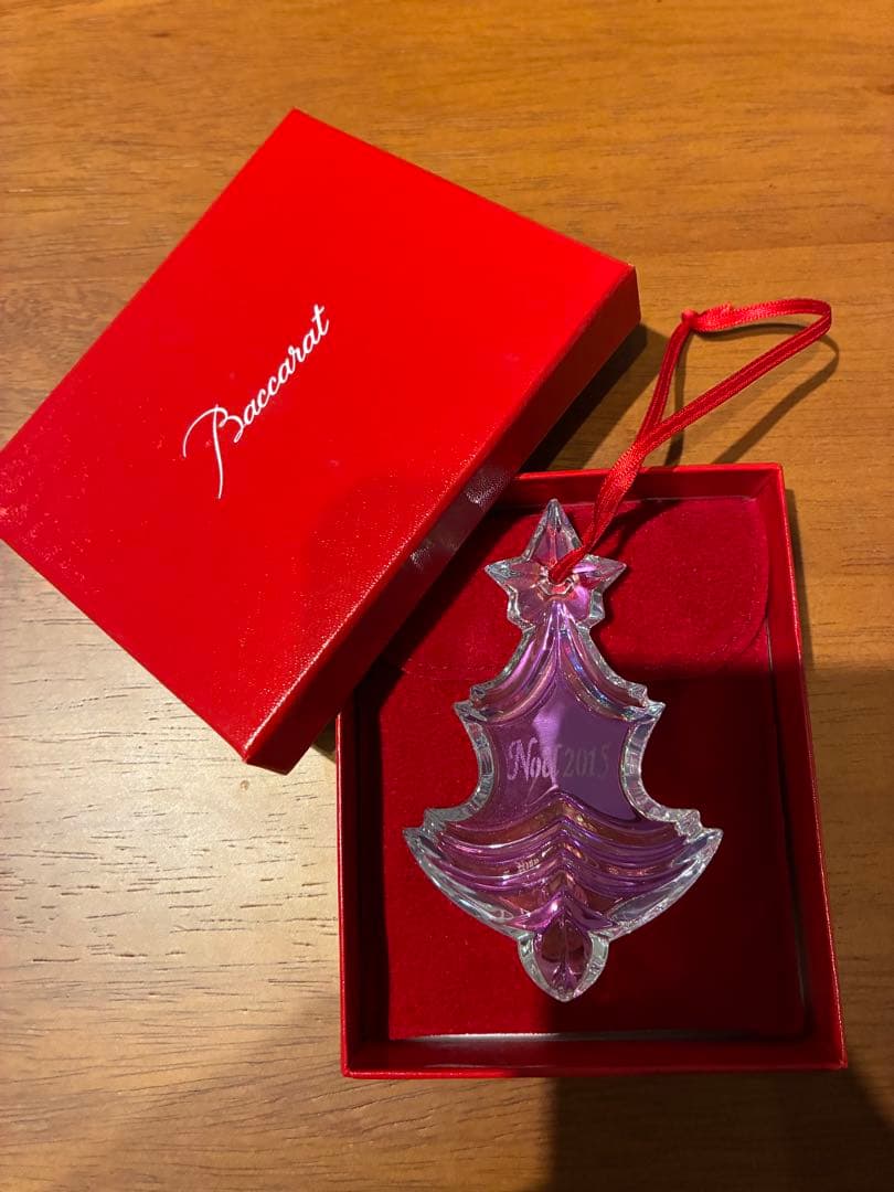 Baccarat Noël 2015 クリスマスオーナメント