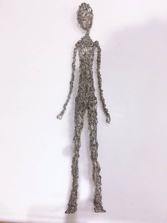 人形のオブジェ