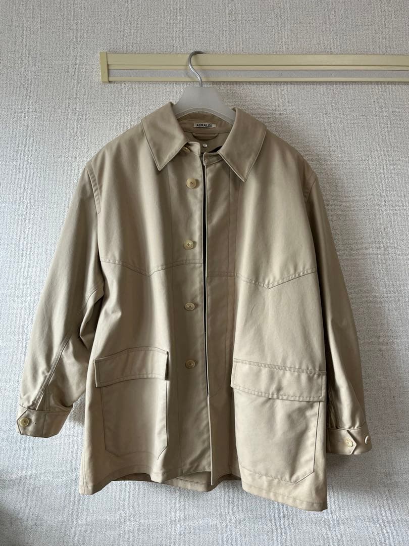 22AW AURALEE ブルゾン/コート　ライナー付き