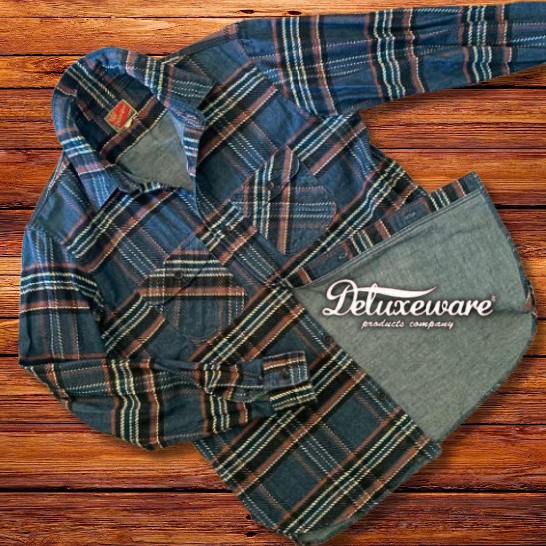 『超レア◎』Deluxeware(デラックスウエア)復刻デニムシャツ7650-A