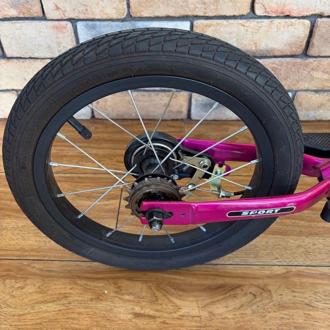 大人気 STRIDER ストライダー 14X スポーツ バランスバイク ピンク