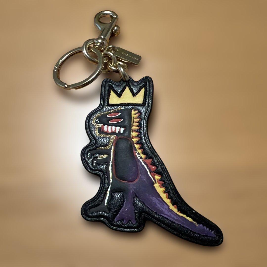 コーチ　バスキア　キーホルダー　コラボ 恐竜