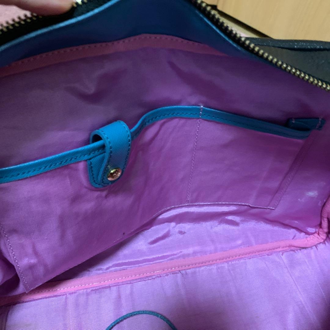 再値下げ極美品タグ付き✨A.D.M.J. スワロフスキー ボストンバッグ 黒