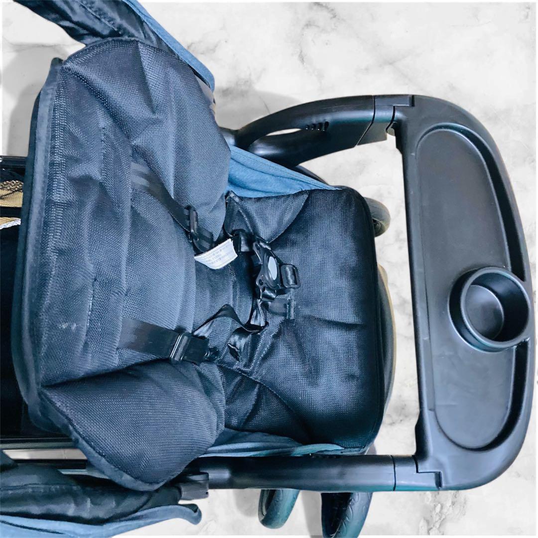 KATOJI カトージ 二人乗りベビーカー 二人でゴーDX デニム