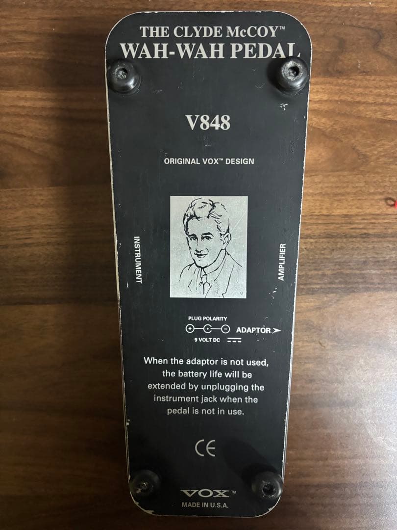 Vox Clyde McCoy ワウペダル wah2 type 1638 OPT