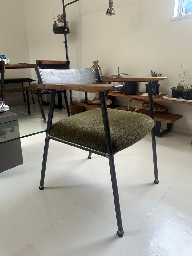 【industrial-branch】ビンテージウッドチェア