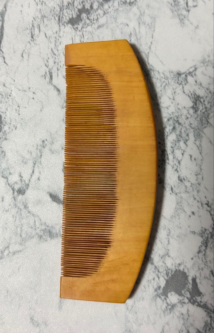 廣島 つげ櫛 夢の櫛