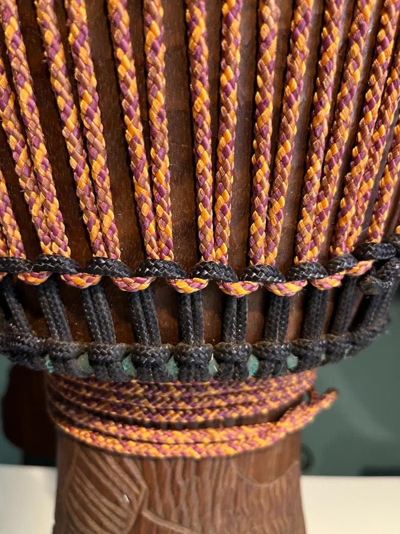 ジェンベ、ジャンベ、Djembe,DOMAカスタム、コートジボワール胴