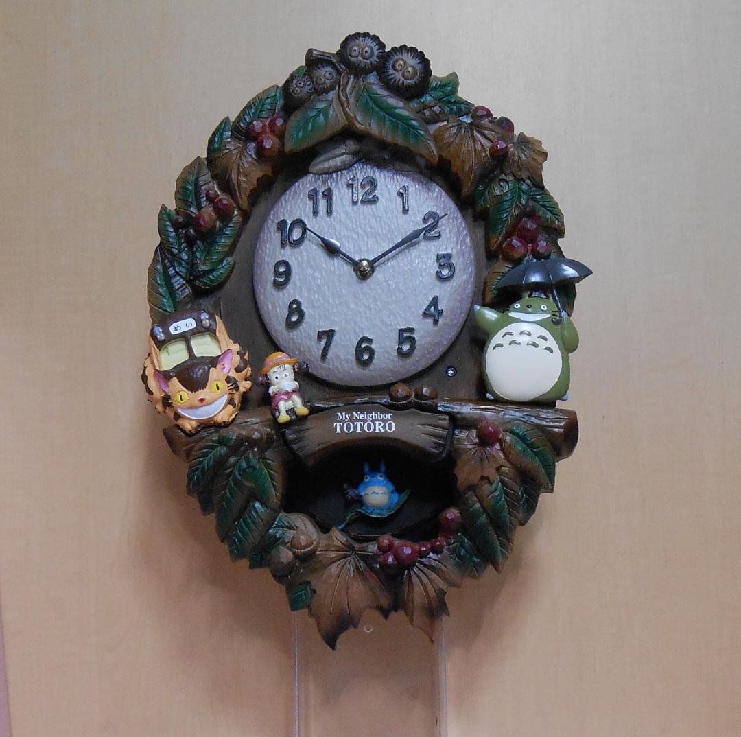 となりのトトロ掛け時計 M429-30
