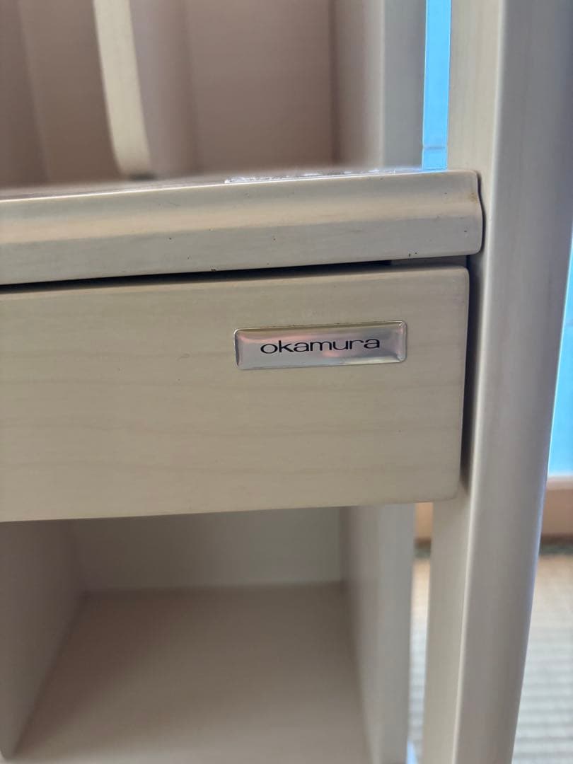 お値下げ！オカムラ　マルチワゴン　ランドセル置き　ラック　本棚　学習机　ソラノ