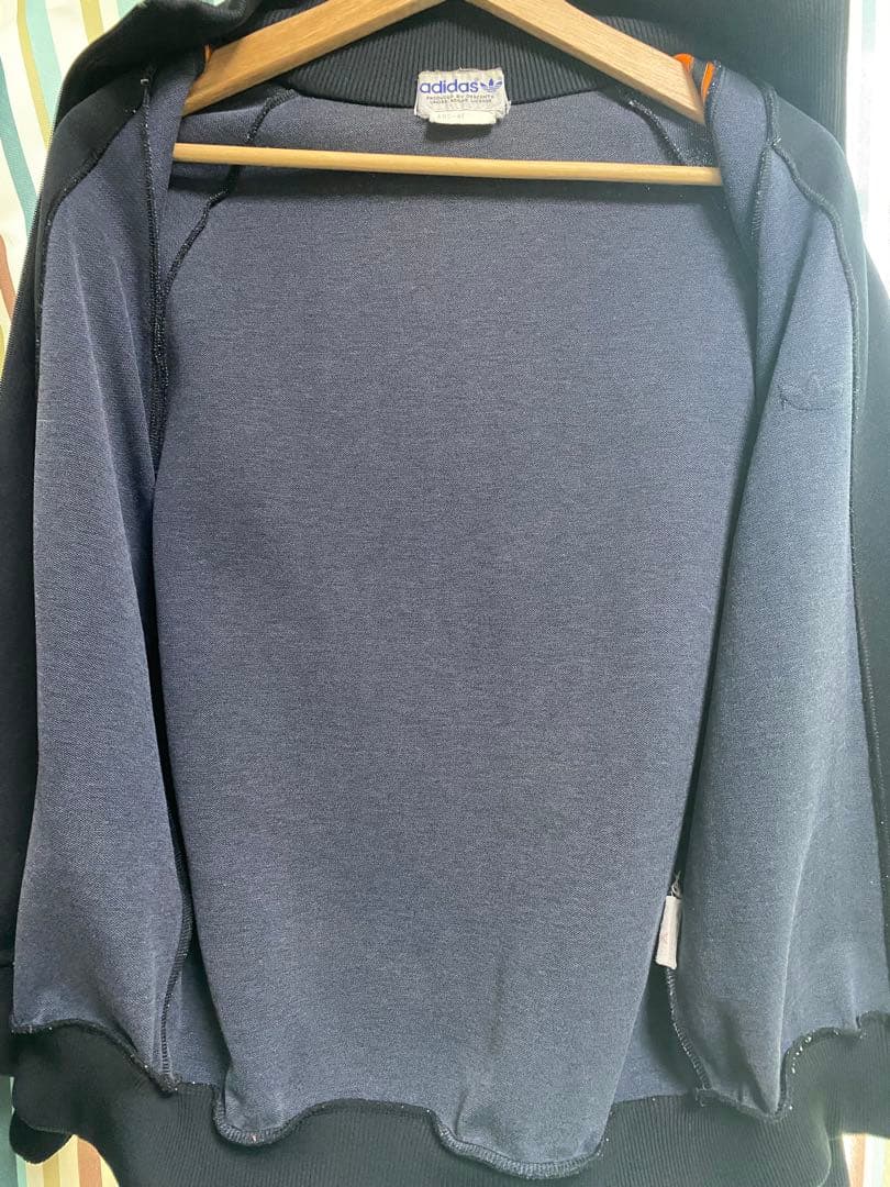 【美品】70s-80s adidas デサント トラックジャケット 4号