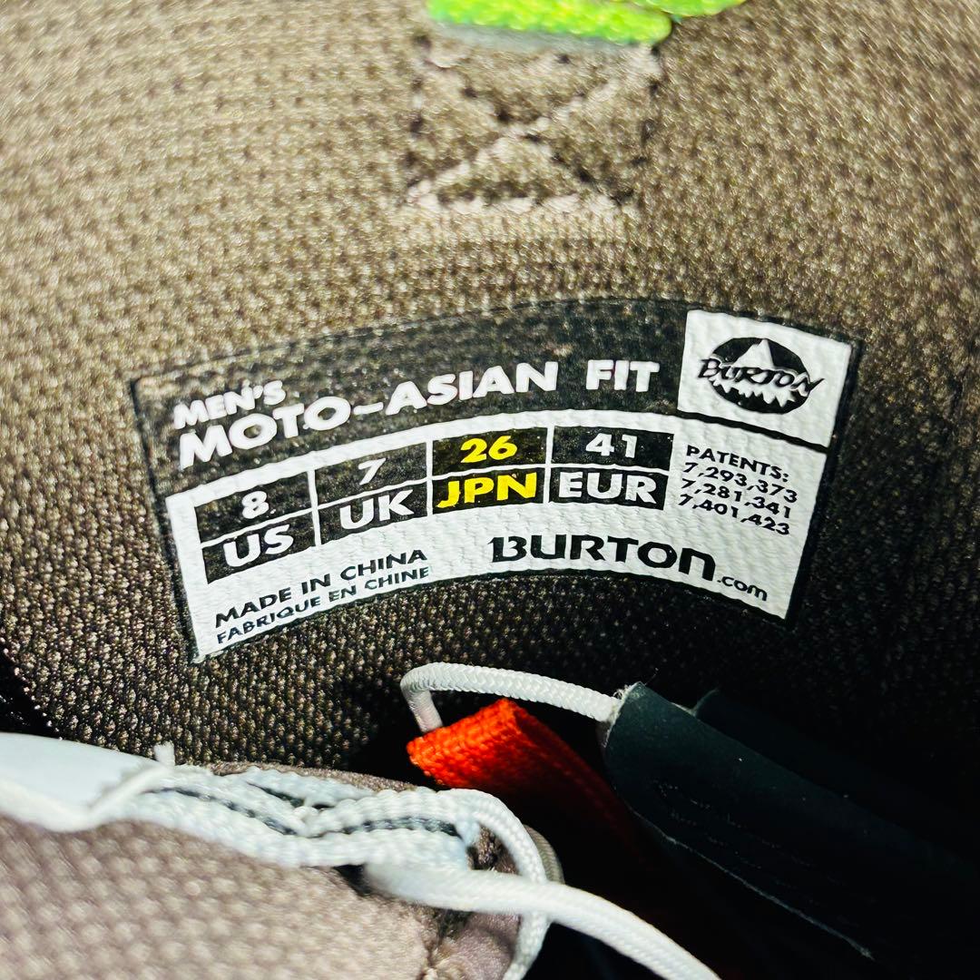 バートン MOTO ASIAN-FIT 26cm スノーボード ブーツ レザー
