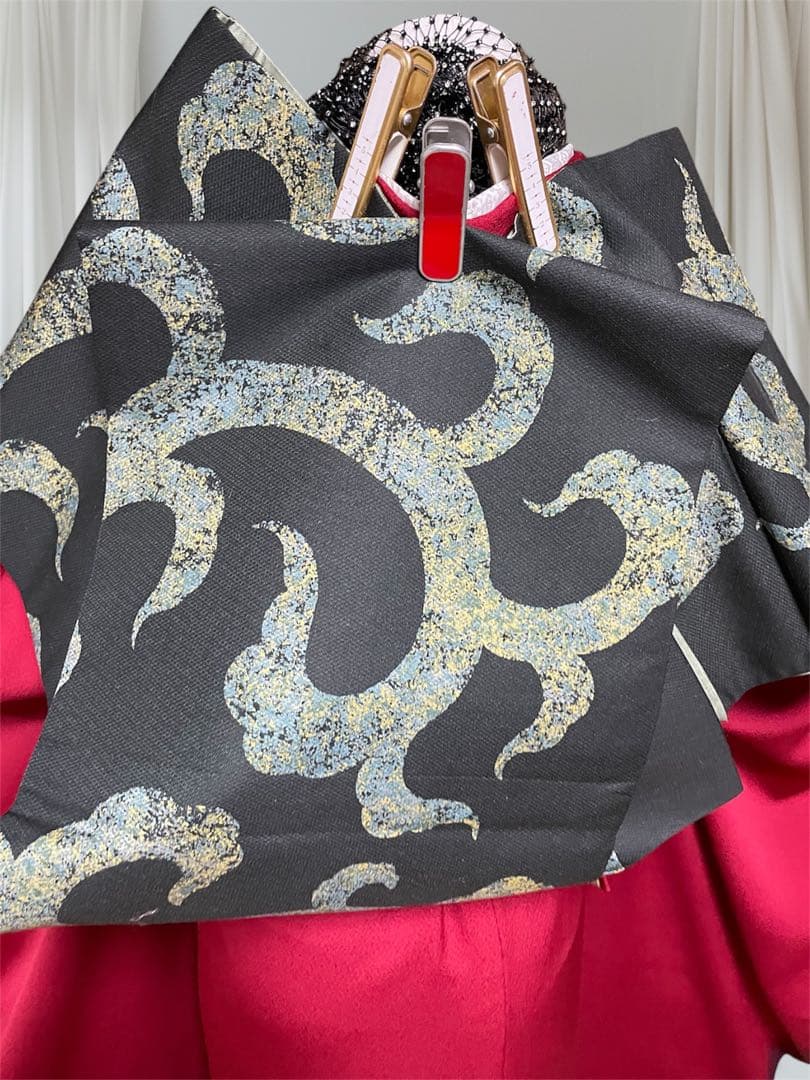 本日限定価格！振袖 フルセット 山本寛斎 成人式 赤