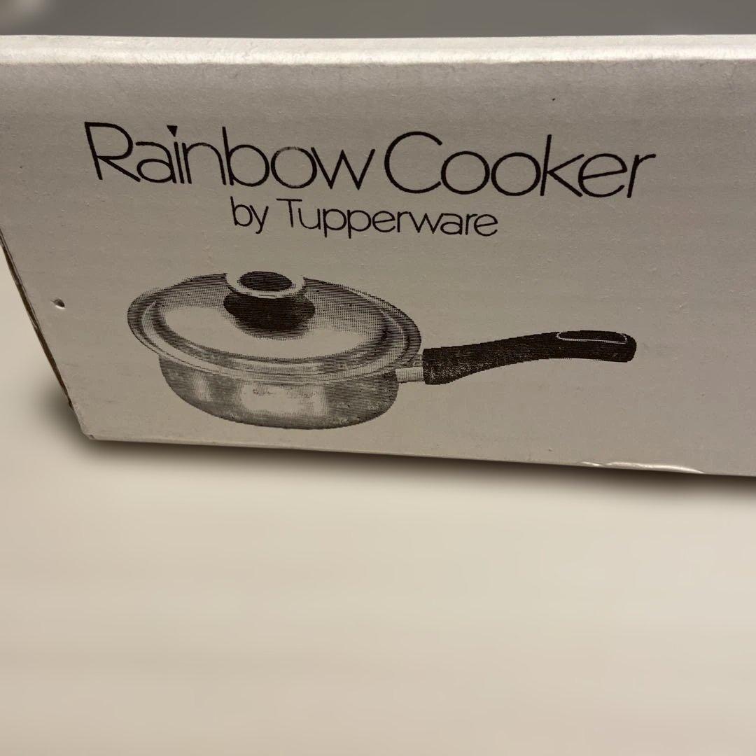 ❣️未開封❣️タッパーウェア　レインボークッカー19センチ片手鍋　　7層鍋