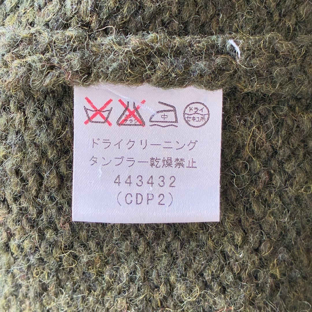 Paul Smith LONDON 日本製ウール100% OLDカーディガン L