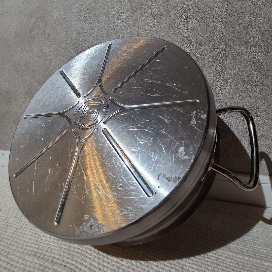 Fissler　フィスラー　プラコレクション　両手鍋 28cm　蓋付き