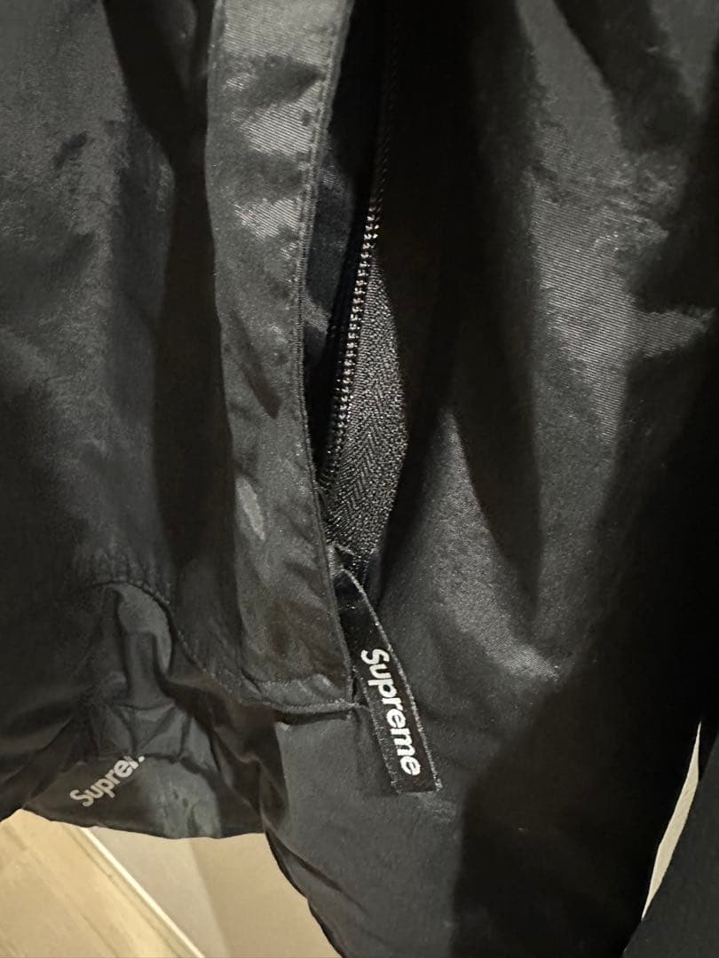 Supreme ブラック マウンテンパーカー