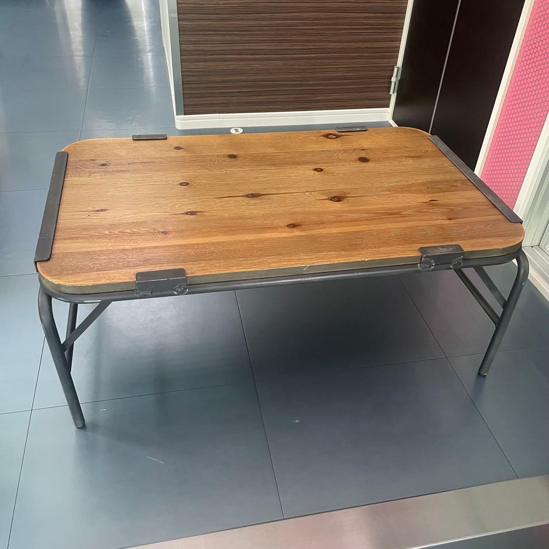 送料込み　インダストリアル　テーブル　無骨　ジャーナルスタンダードファニチャー