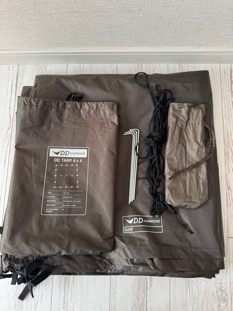 DD TARP 4x4 ダークブラウン