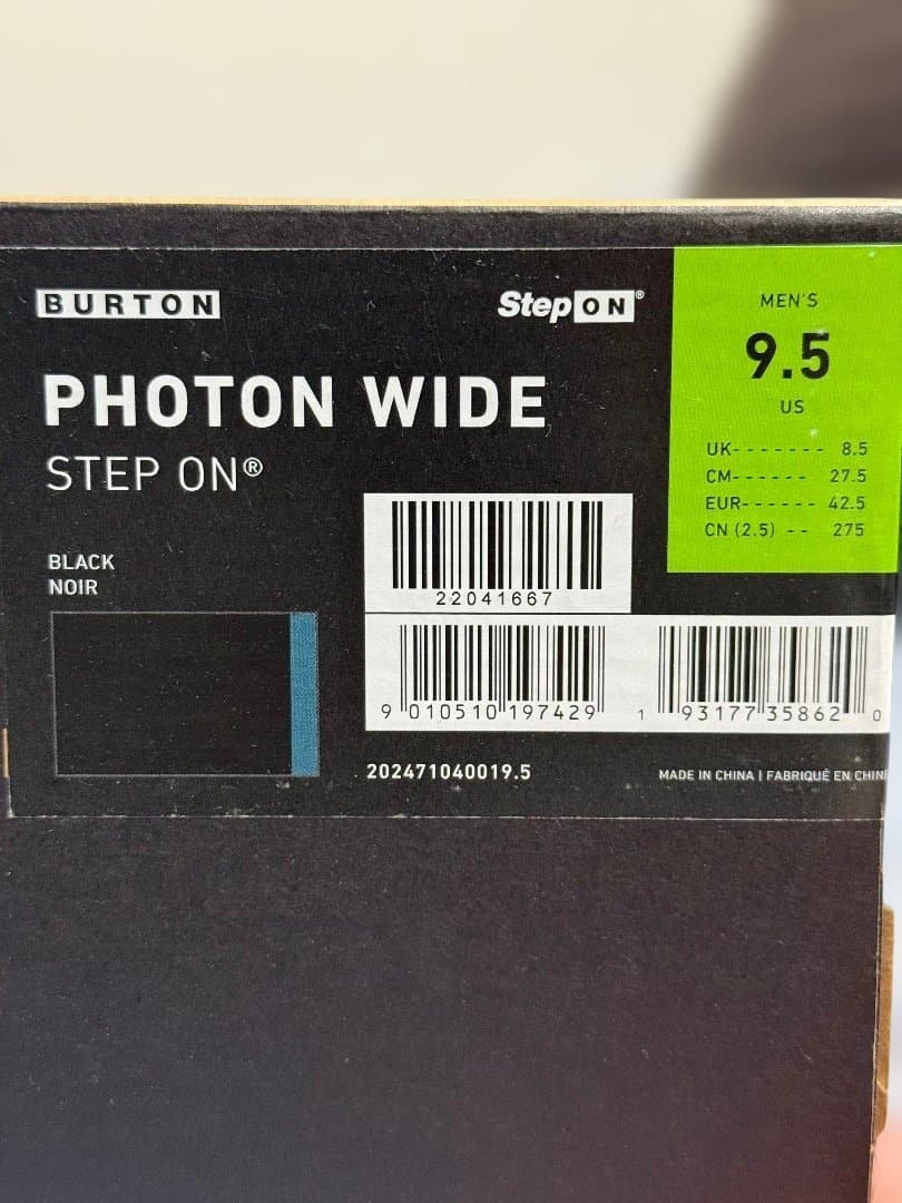 Burton Photon Step On® WIDE 27.5 cm