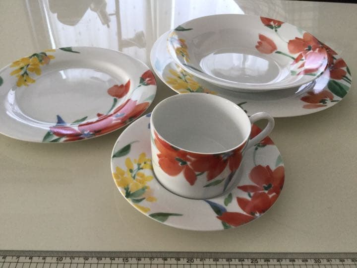 NIKKOニッコー20pc 手描き風花柄 5点×4セット 新品未使用