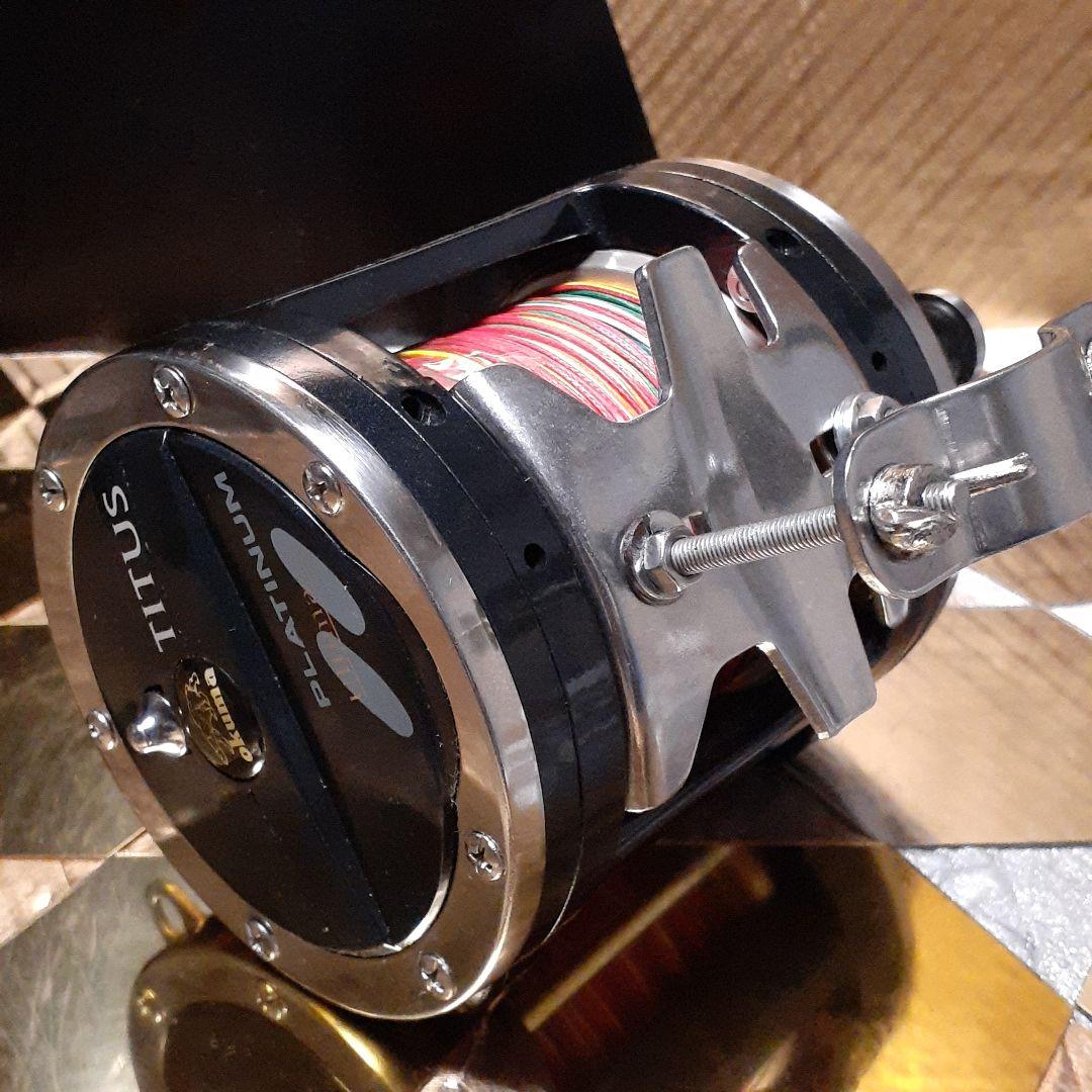 OKUMA TITUS TPLD 90 レバードラグ トローリング 船用 美品