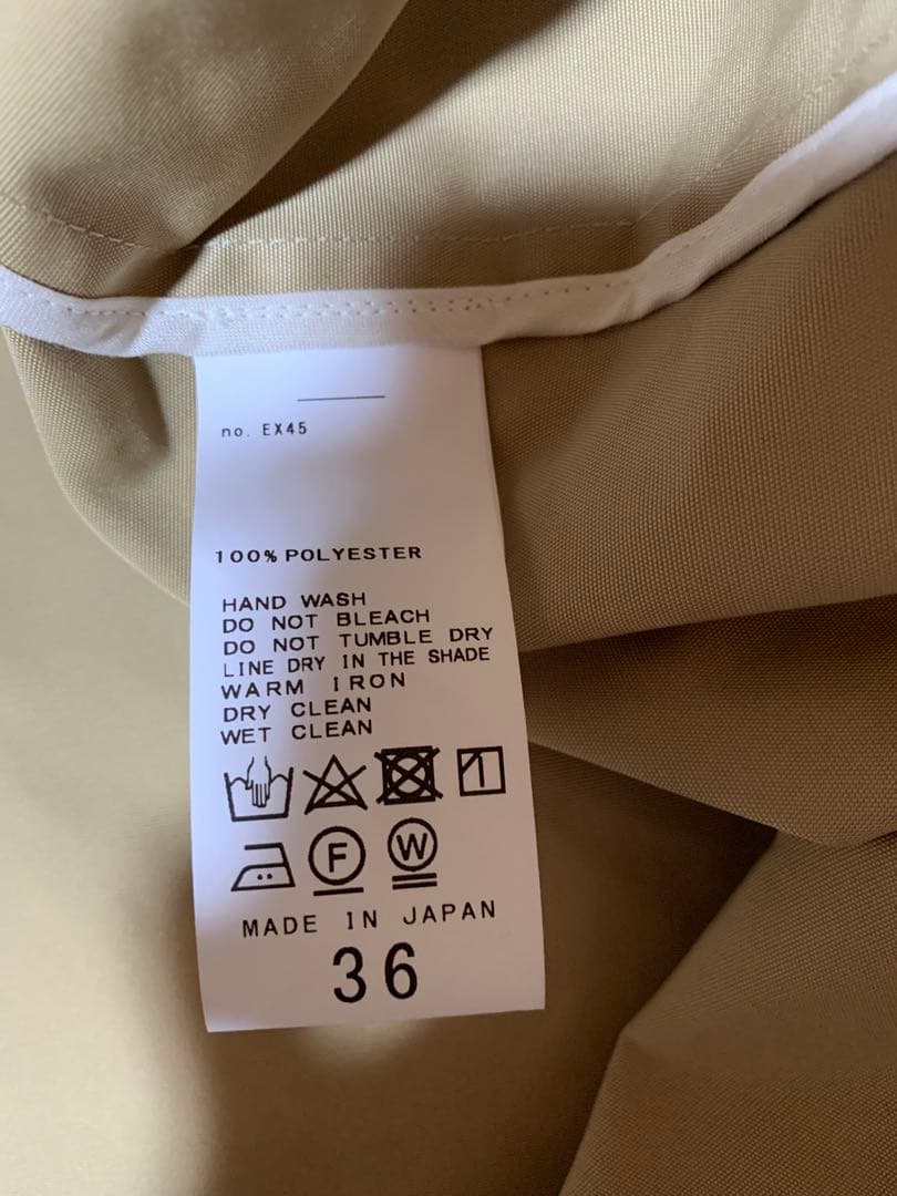 フレームワーク Framework 22AW 撥水ポンチョトレンチコート