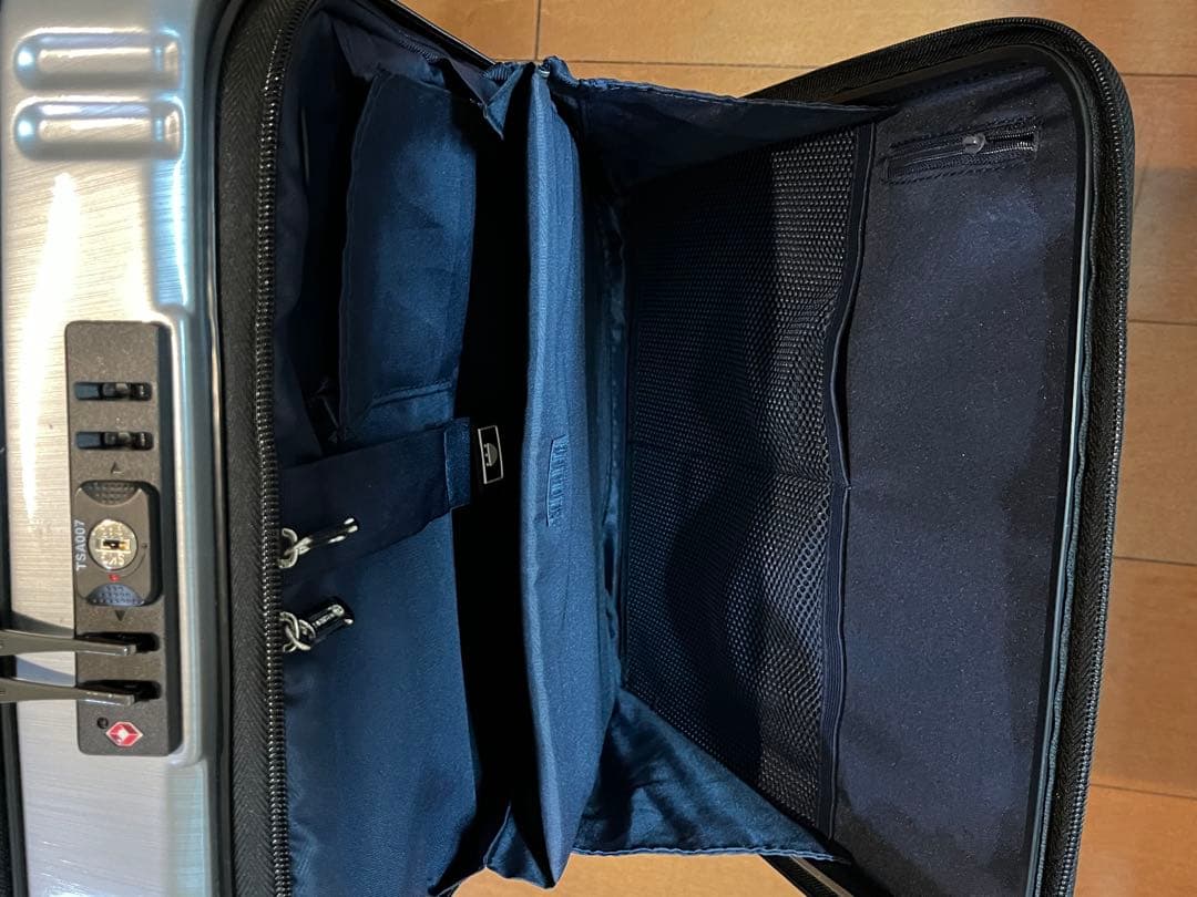 スーツケース キャリーケース BERMAS 35L シルバー TSA LOCK