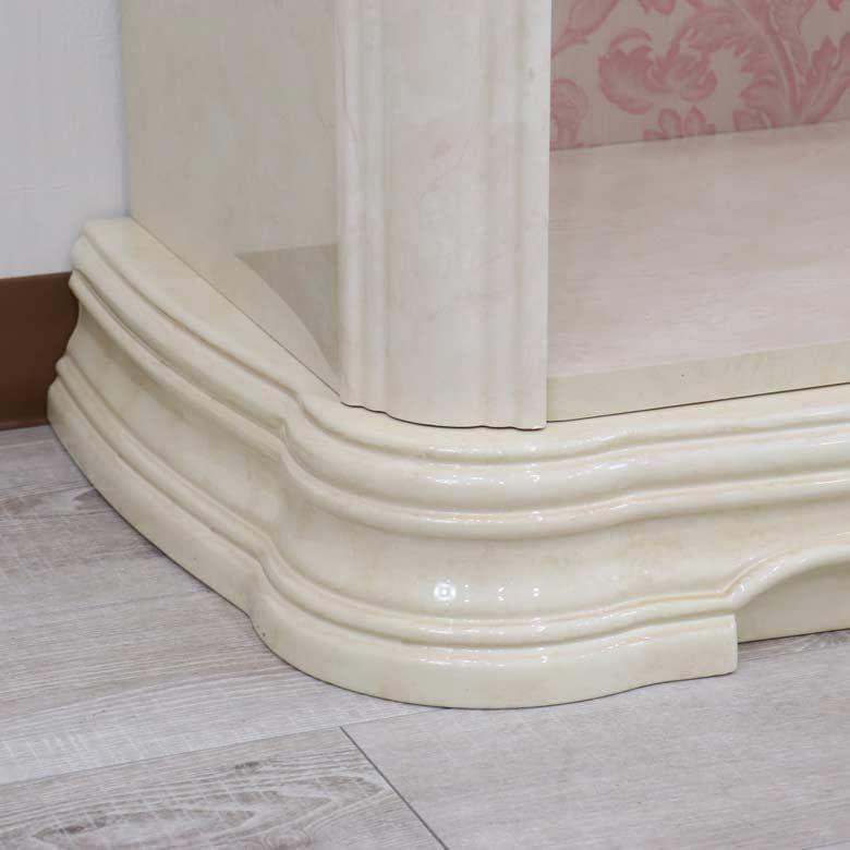 サルタレッリ アマルフィ ブックケース 本棚 完成品 アイボリー