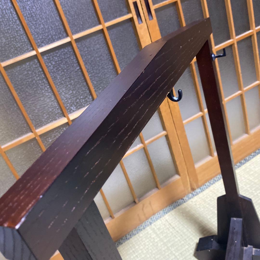 茶道具　②木枠　　※①銅羅とバチ（別売り） ①と②はセット販売です