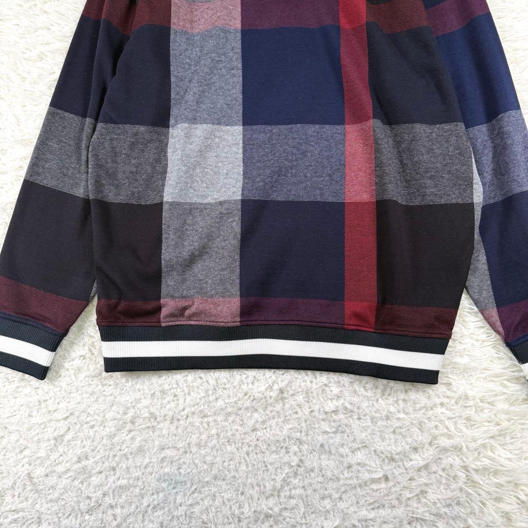 美品✨ ブラックレーベルクレストブリッジ パーカー CBチェック Lサイズ